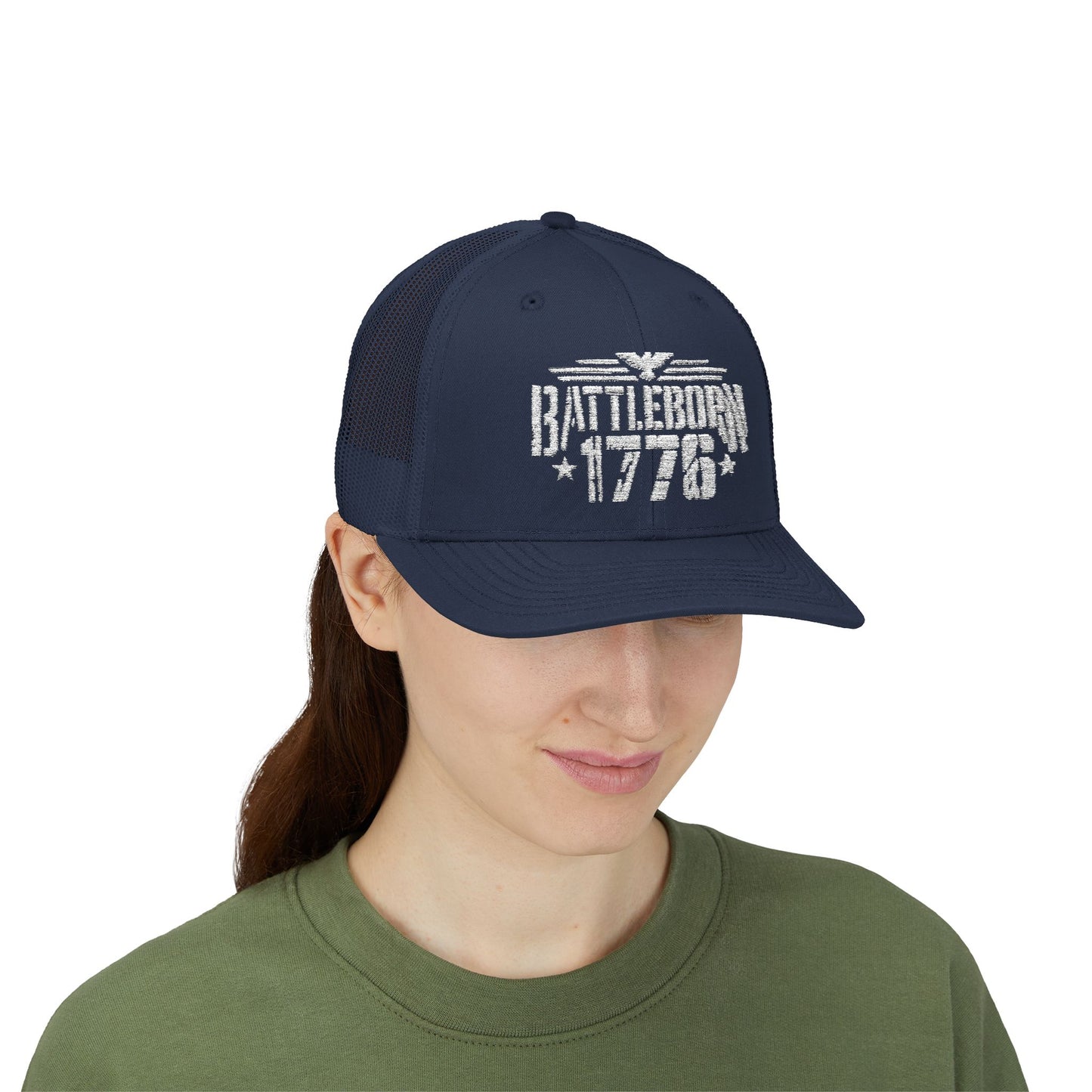 Classic BattleBorn 1776 Logo Hat